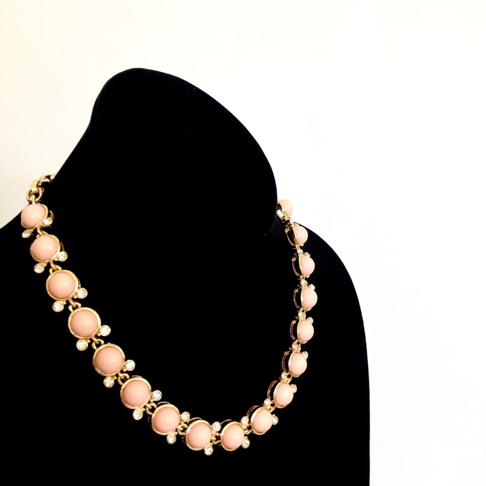 Nordstrom NWT 98 Lee by Lee Angel Capri Crystal Necklace NWT 98 PINK - Picture 8 of 8
